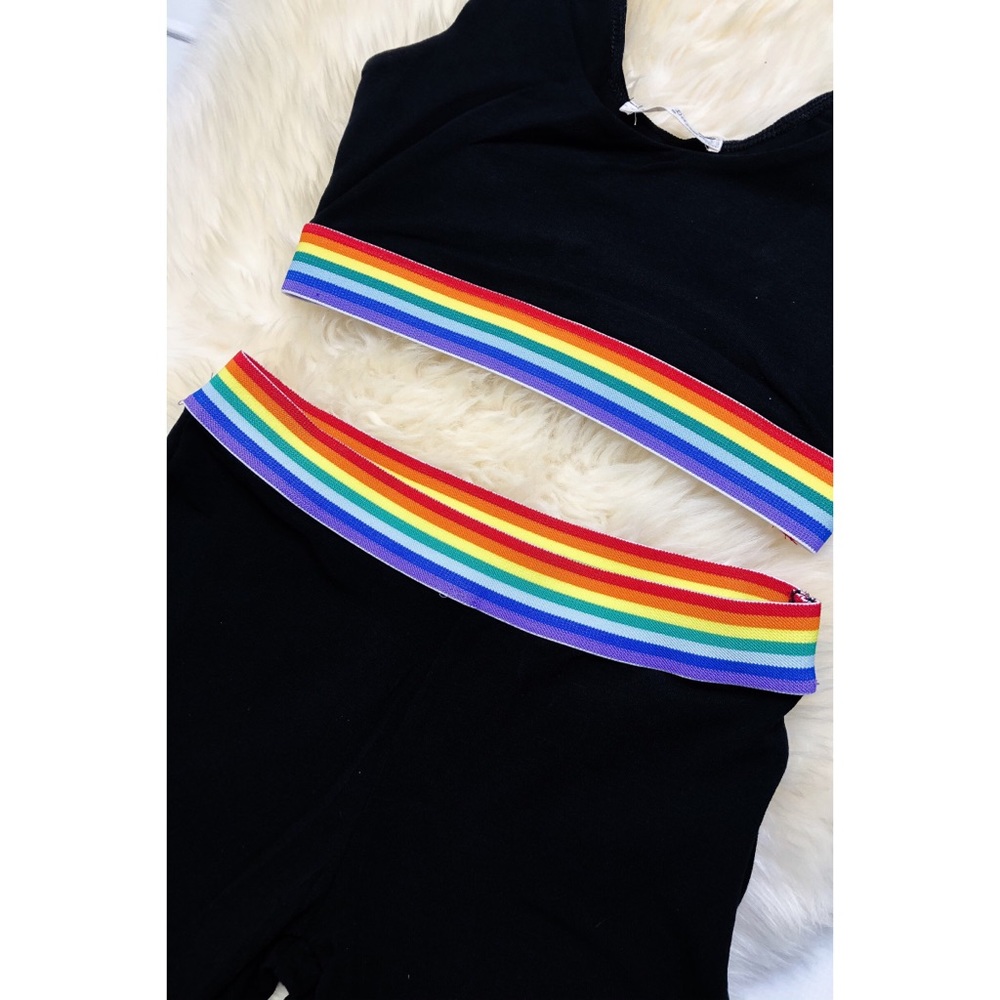 Rainbow Stripe 2 Piece Set - Picture 3 of 9